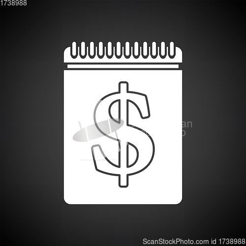 Image of Dollar Calendar Icon