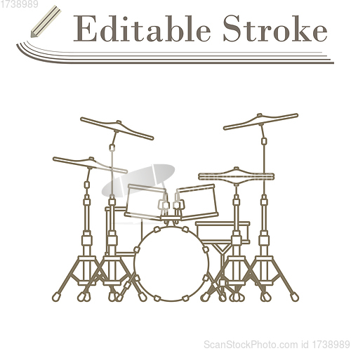 Image of Drum Set Icon