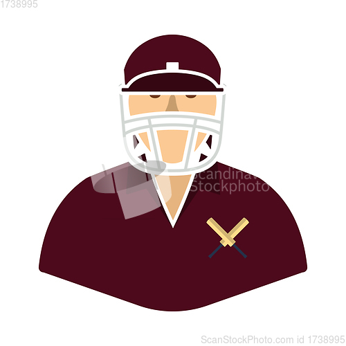 Image of Cricket Player Icon