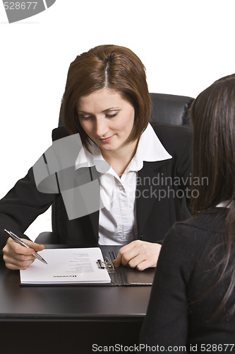 Image of Business interview