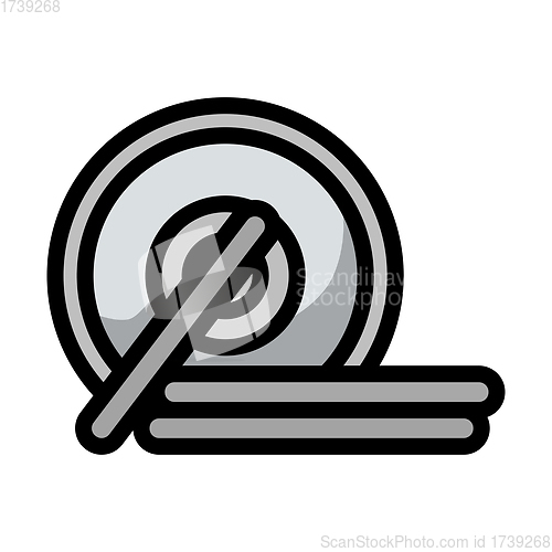Image of Icon Of Barbell Disks