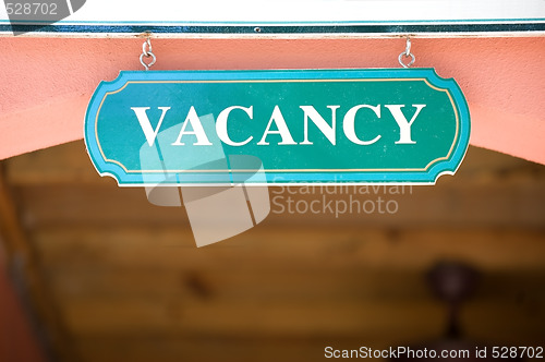 Image of Vacancy sign