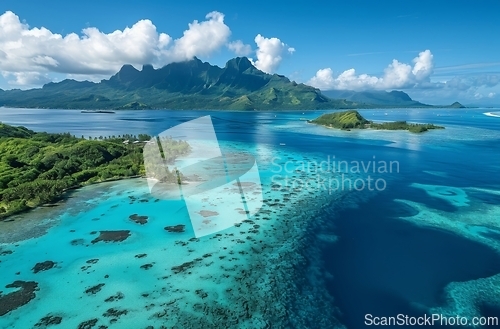 Image of Tropical paradise in French Polynesia