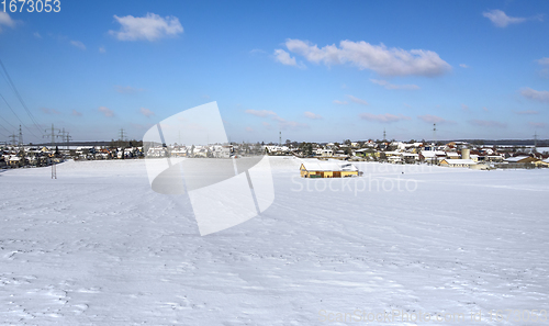 Image of Hohenlohe at winter time