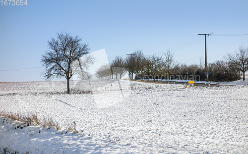 Image of Hohenlohe at winter time