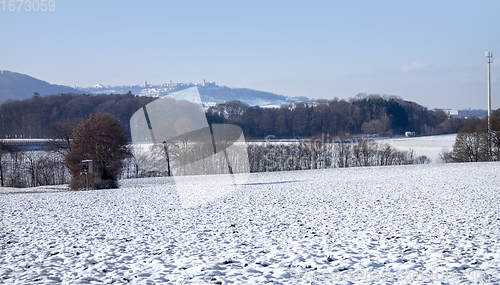 Image of Hohenlohe at winter time