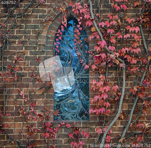 Image of old church window