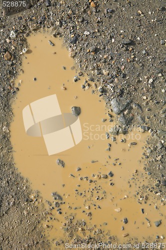 Image of tawny water, puddle, background