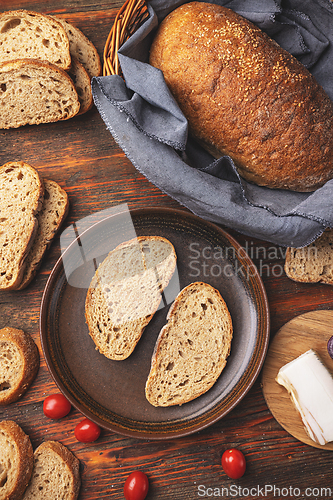 Image of Crusty homemade bread