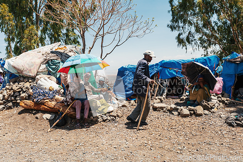 Image of Ethiopian People on the street, Ethiopia Africa