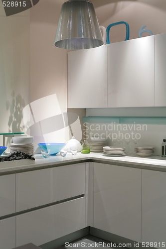 Image of kitchen in light tone