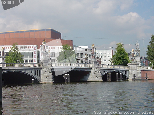 Image of Blauwbrug Bridge (Amsterdam)