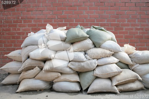 Image of background, pervaded sacks