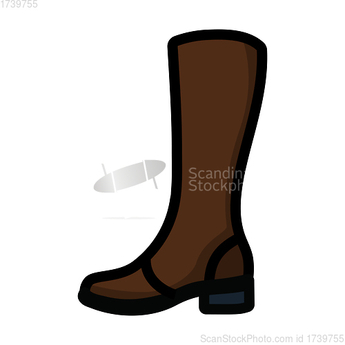 Image of Autumn Woman Boot Icon