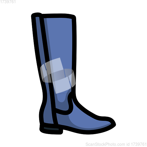 Image of Autumn Woman Boot Icon