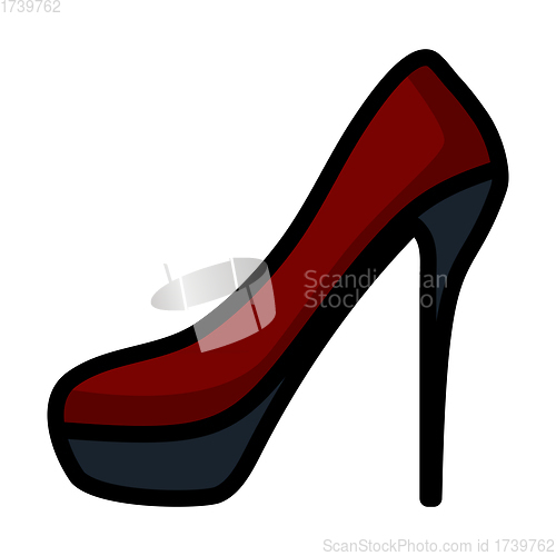 Image of High Heel Shoe Icon