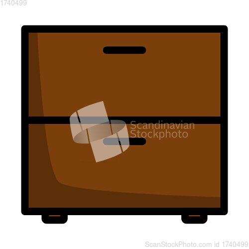 Image of Bedroom Nightstand Icon