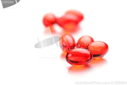 Image of Bright Red Capsules