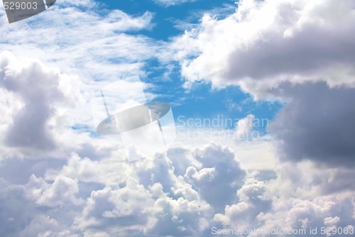 Image of big beautiful clouds