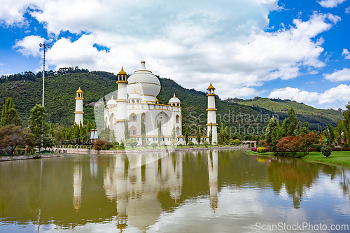 Image of Replica of Taj Mahal, Bioparque Wakata, Tocancipa municipality of the Metropolitan Area of Bogota, Colombia.