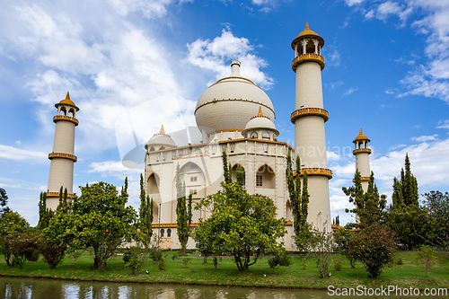 Image of Replica of Taj Mahal, Bioparque Wakata, Tocancipa municipality of the Metropolitan Area of Bogota, Colombia.