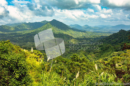 Image of Landscape of Sierra Nevada mountains, Colombia wilderness landscape.