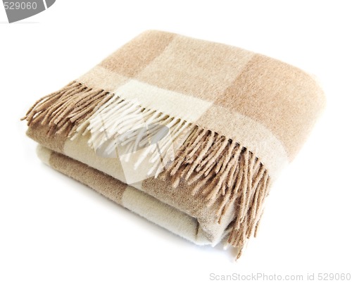 Image of Cozy alpaca wool blanket