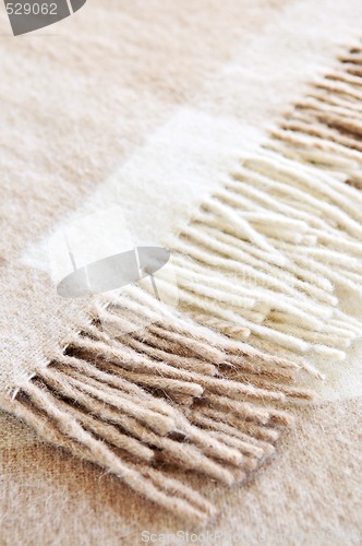 Image of Cozy alpaca wool blanket