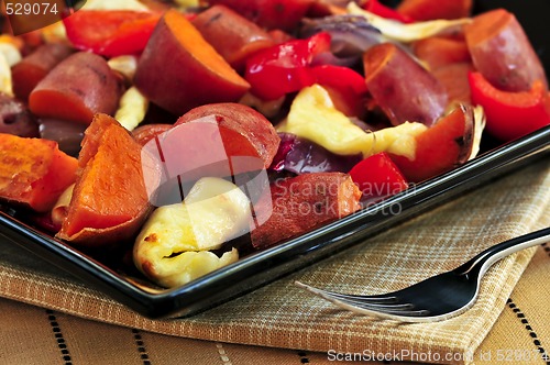 Image of Roasted sweet potatoes