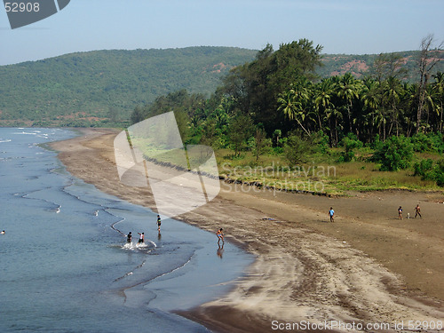 Image of A Remote Indian Villageside Beach