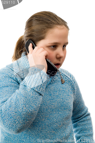 Image of Serious Phone Conversation