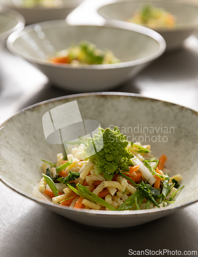 Image of Close-up of a healthy vegetable salad