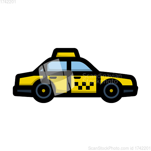 Image of Taxi Car Icon