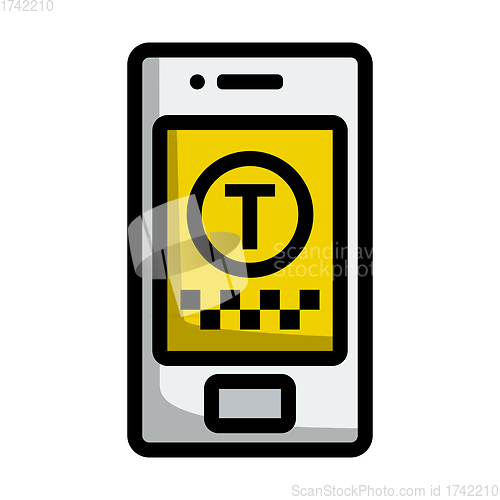 Image of Taxi Service Mobile Application Icon