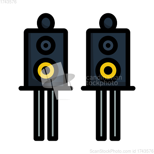 Image of Audio System Speakers Icon