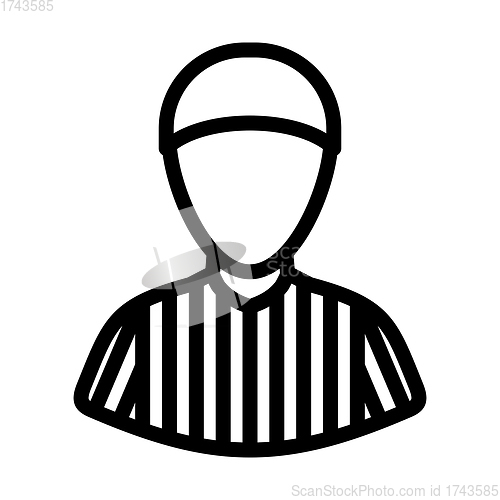 Image of American Football Referee Icon