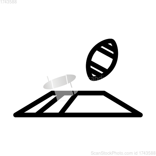 Image of American Football Touchdown Icon