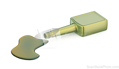 Image of Spilled automobile fuel additive