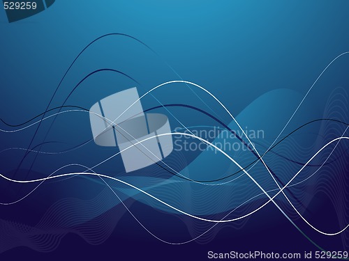 Image of Background with abstract smooth lines