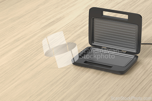 Image of Empty electric sandwich maker