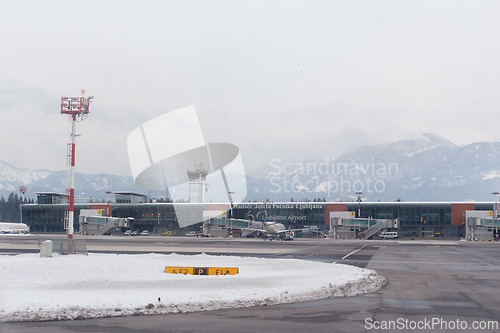 Image of Brnik, Slovenia - February 13 2018