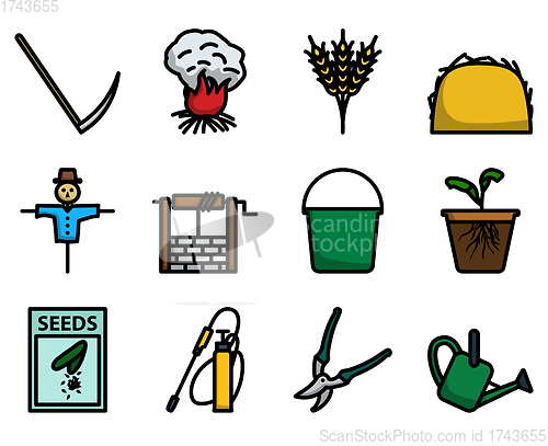 Image of Garden Icon Set