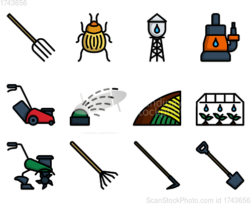 Image of Garden Icon Set