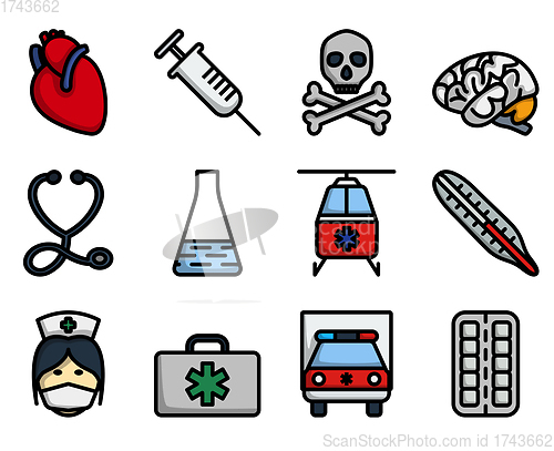 Image of Medical Icon Set