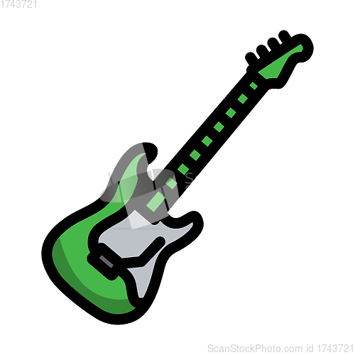 Image of Electric Guitar Icon