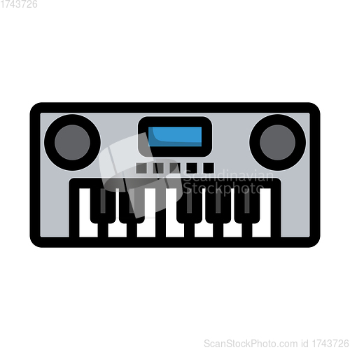 Image of Music Synthesizer Icon