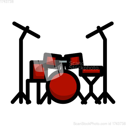Image of Drum Set Icon