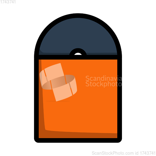Image of Vinyl Record In Envelope Icon