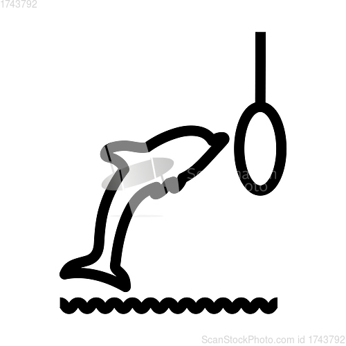 Image of Jump Dolphin Icon