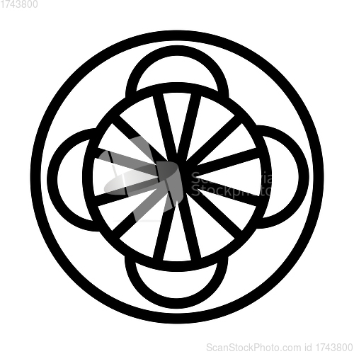 Image of Carousel Top View Icon